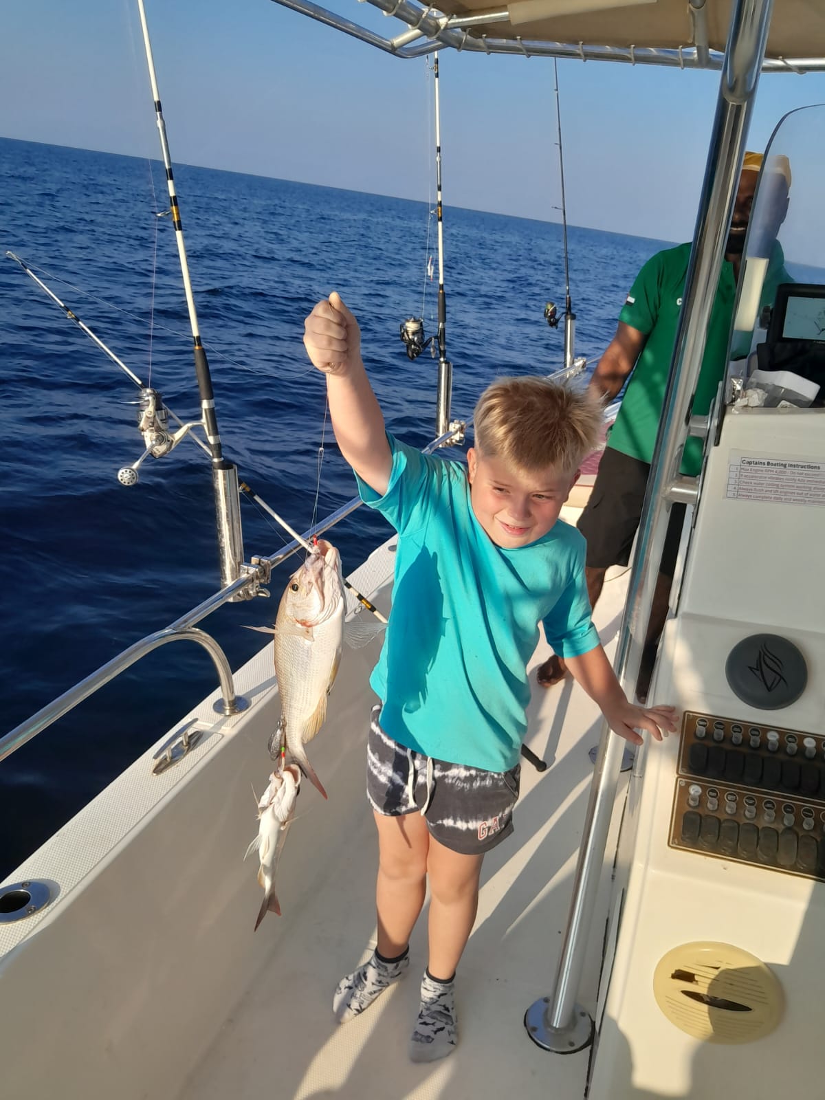 Family fishing trip